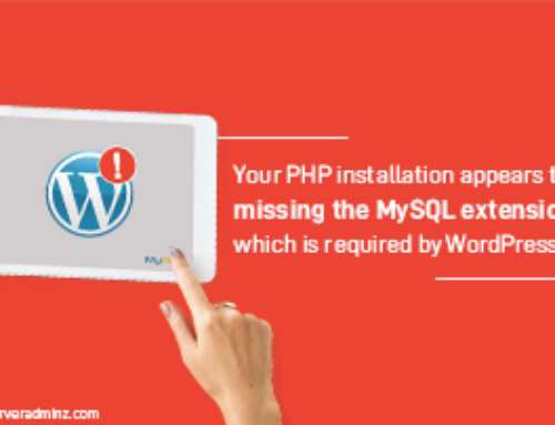 {Solved} Your PHP Installation Appears to be Missing the MySQL Extension Which is Required by WordPress